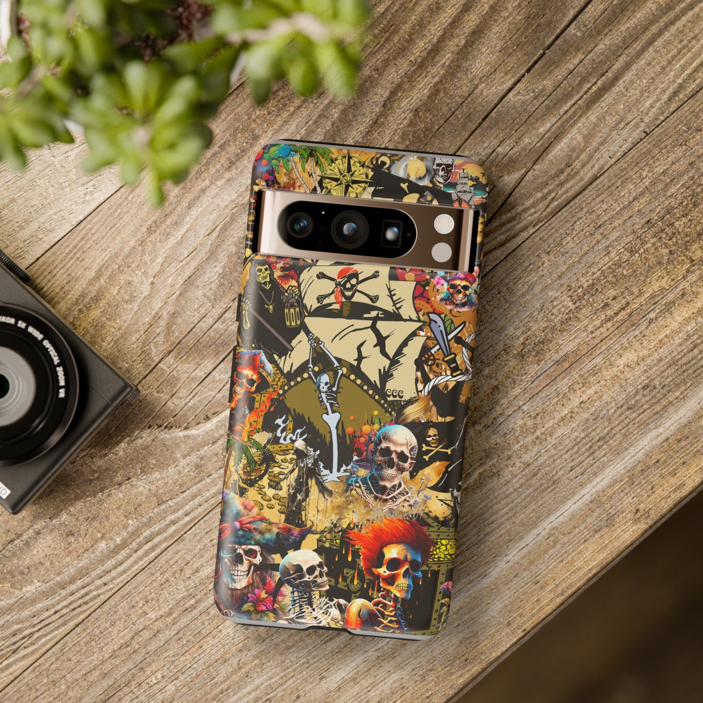 pirate tough cases for iphone, samsung & google pixel