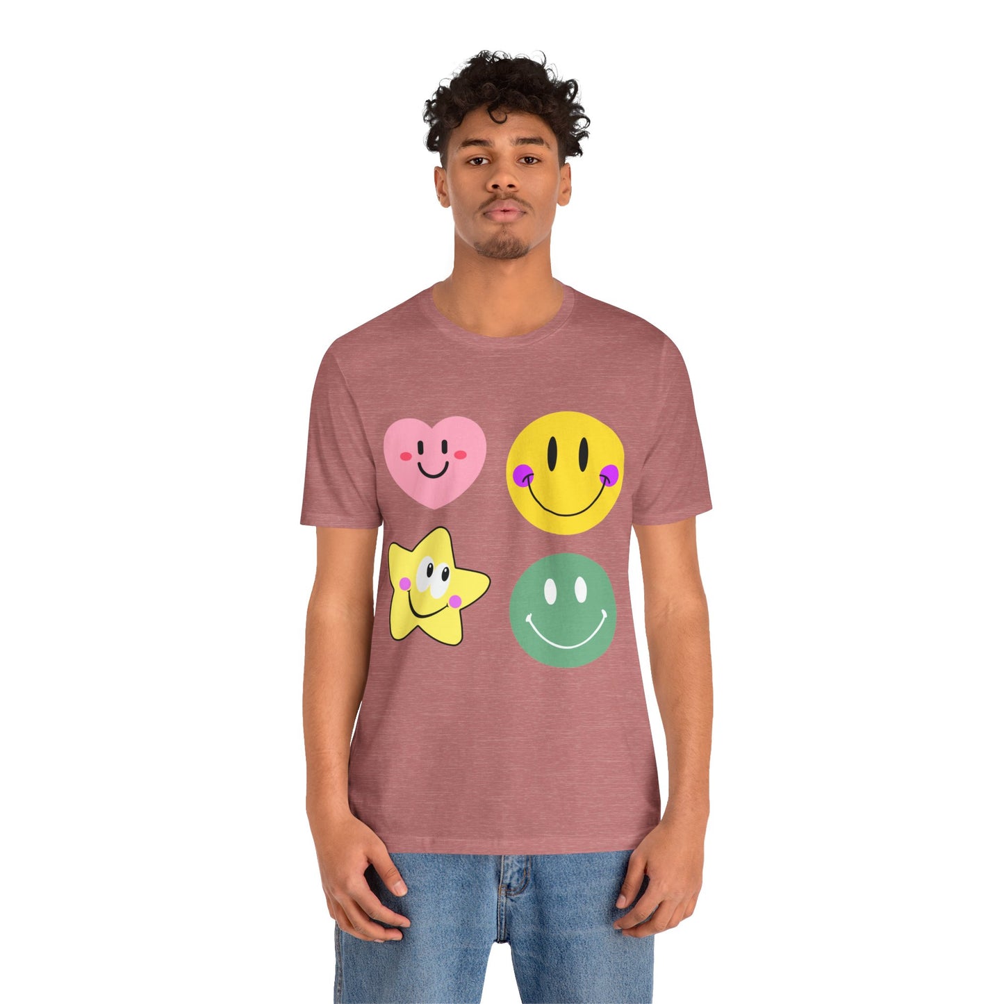 kids smiley emoji t-shirt