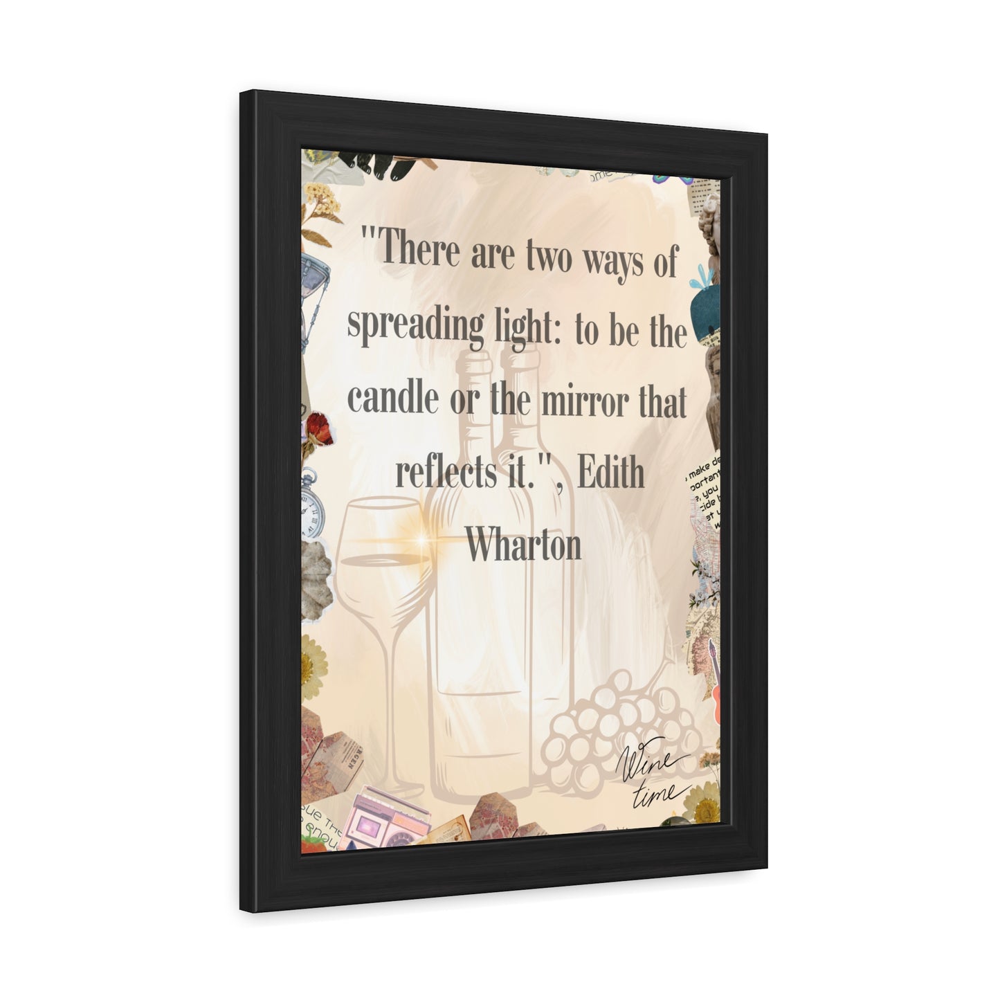 women's quotes framed poster