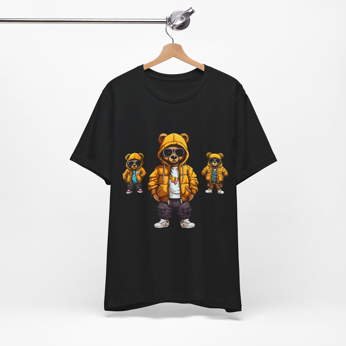 hip - hop teddy bear t-shirt