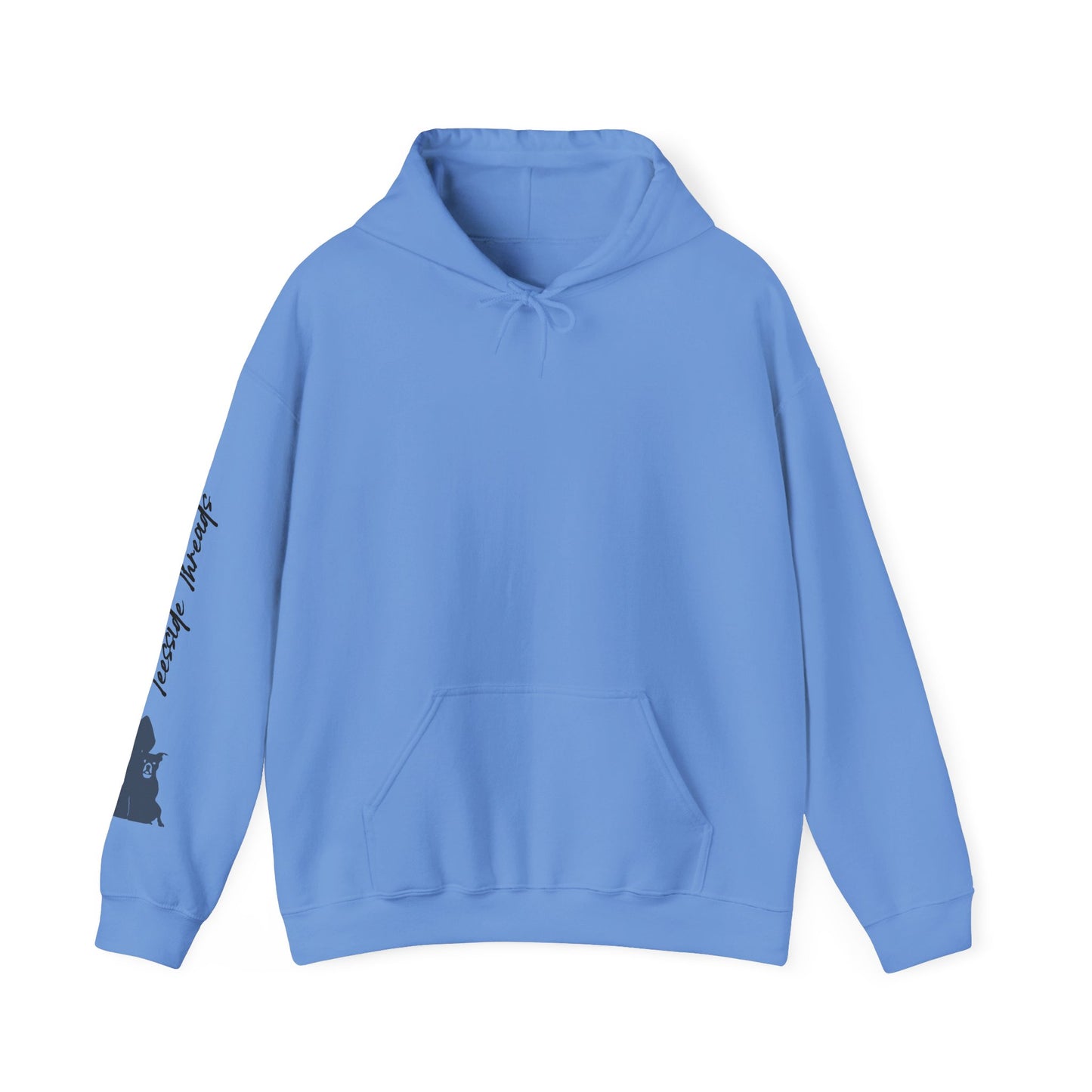 military green hoodie