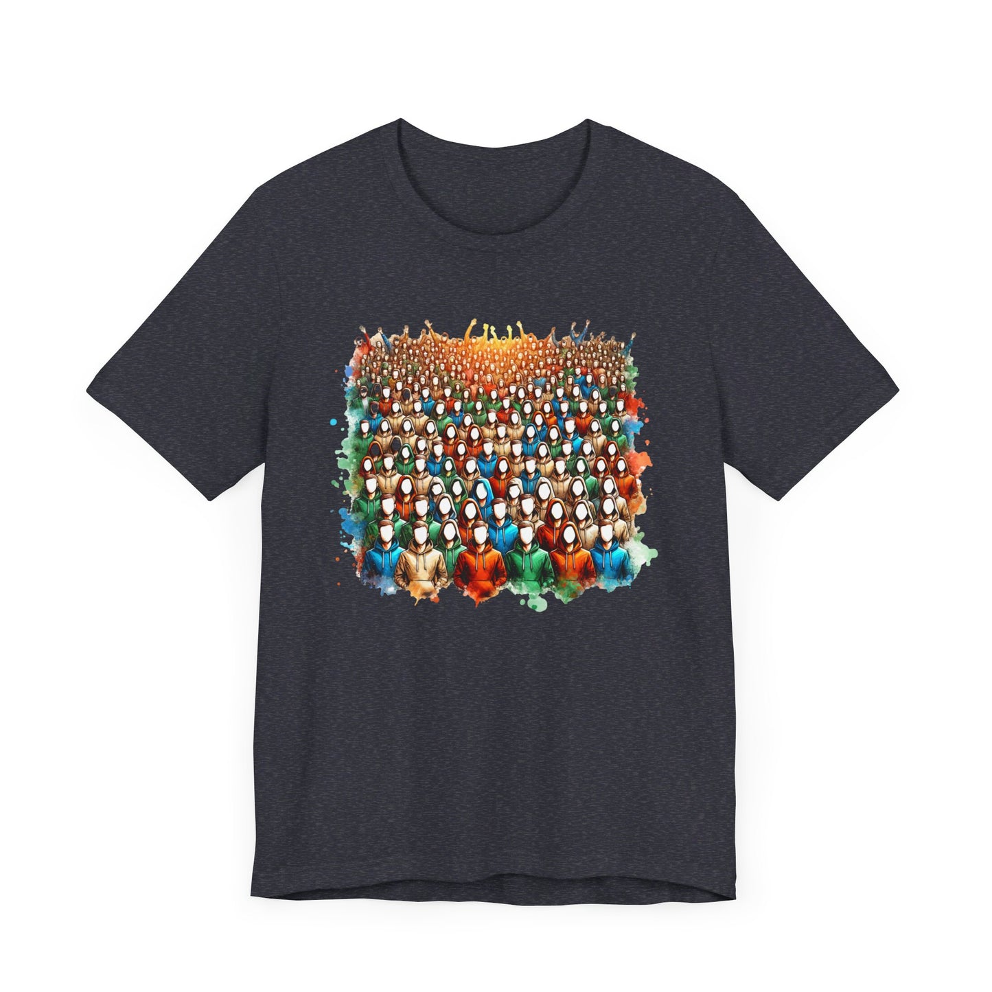 a crowd unisex jersey short sleeve tee