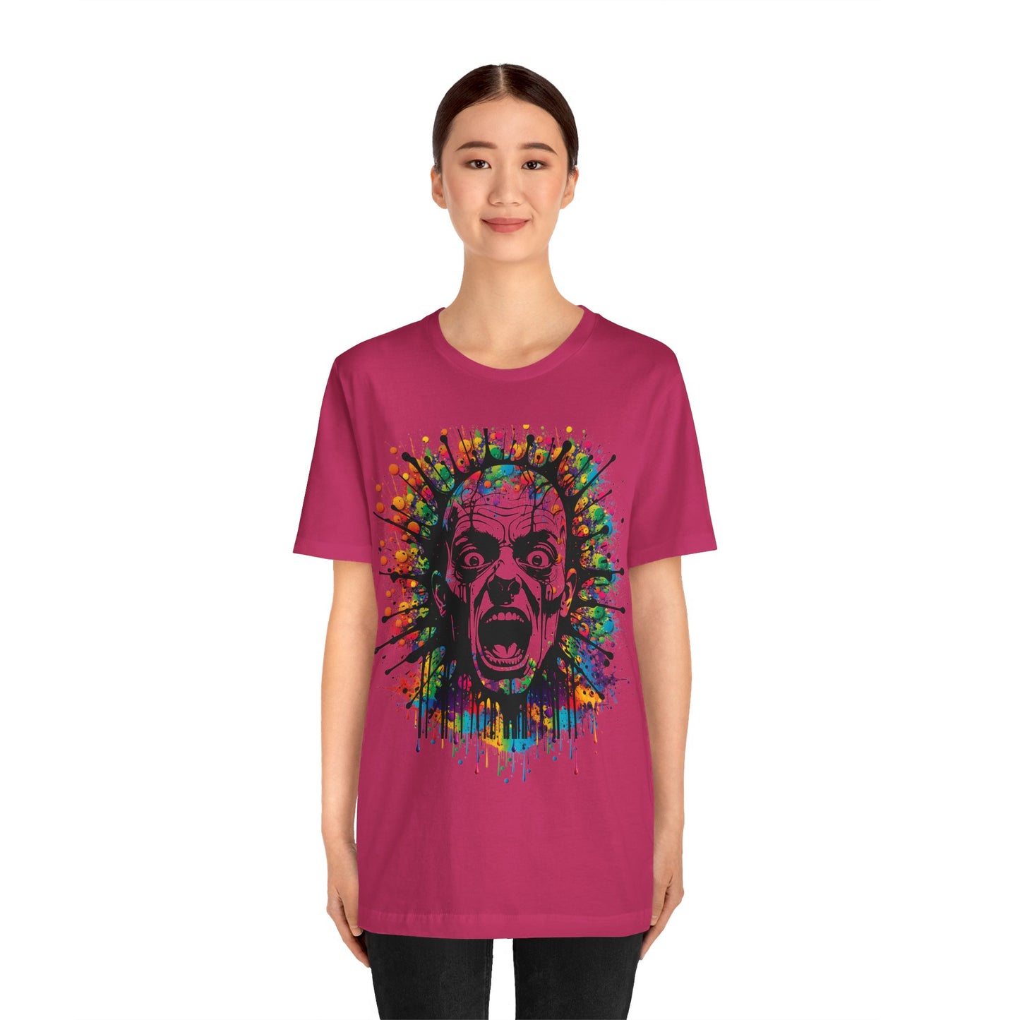 horror face unisex t-shirt