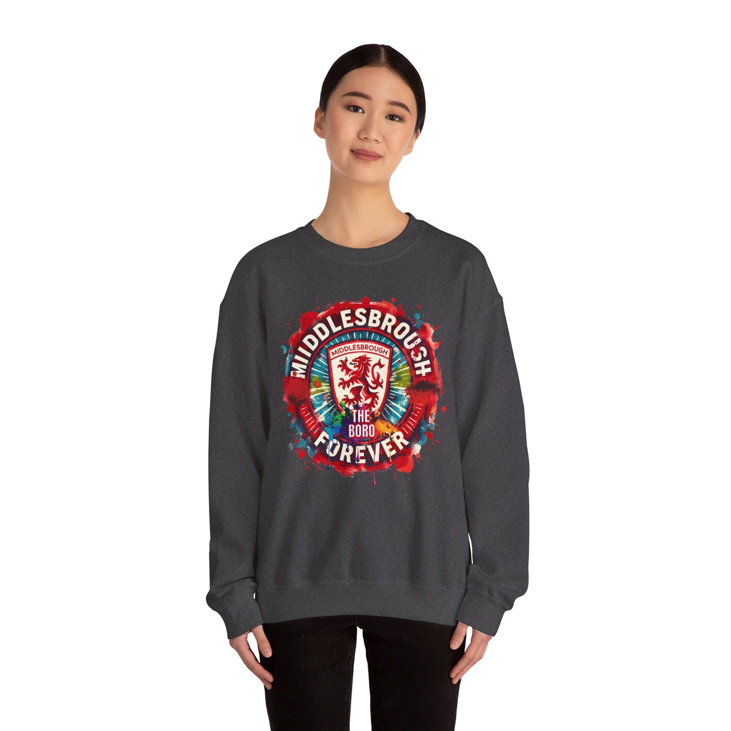 middlesbrough forever unisex heavy blend™ crewneck sweatshirt