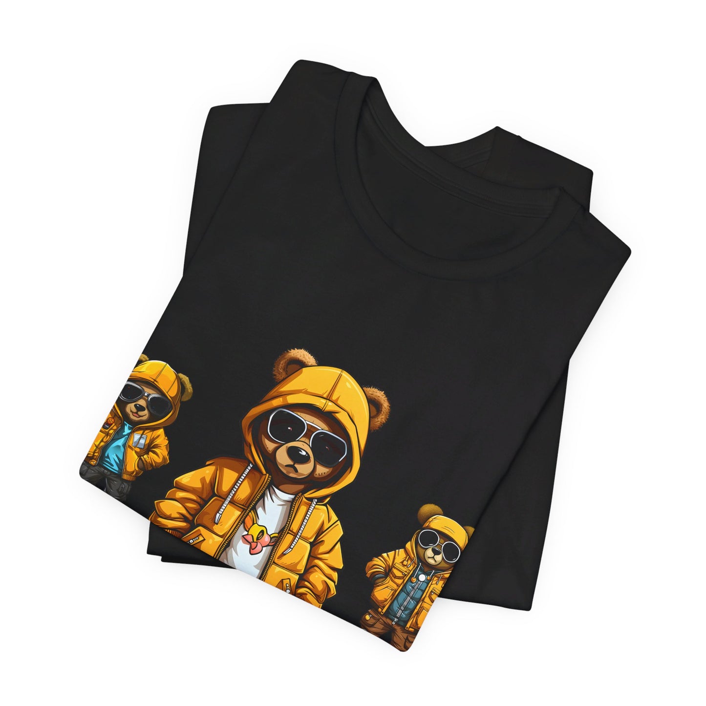 hip - hop teddy bear t-shirt