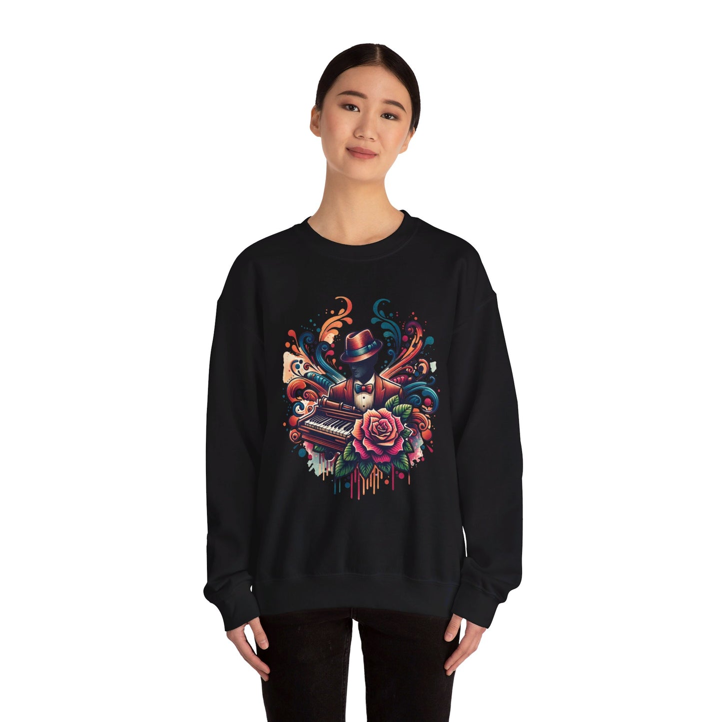 pianist heavy blend™ crewneck sweatshirt