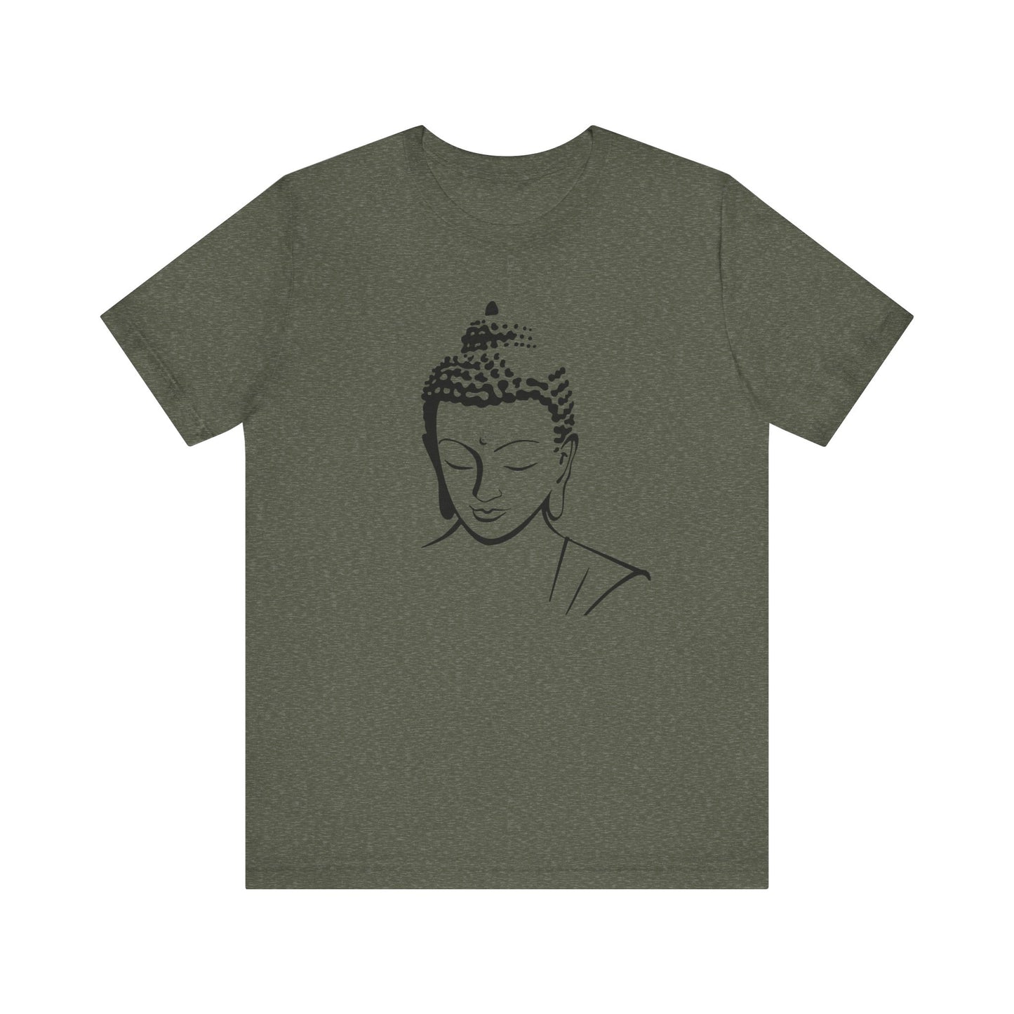 buddha head t-shirt