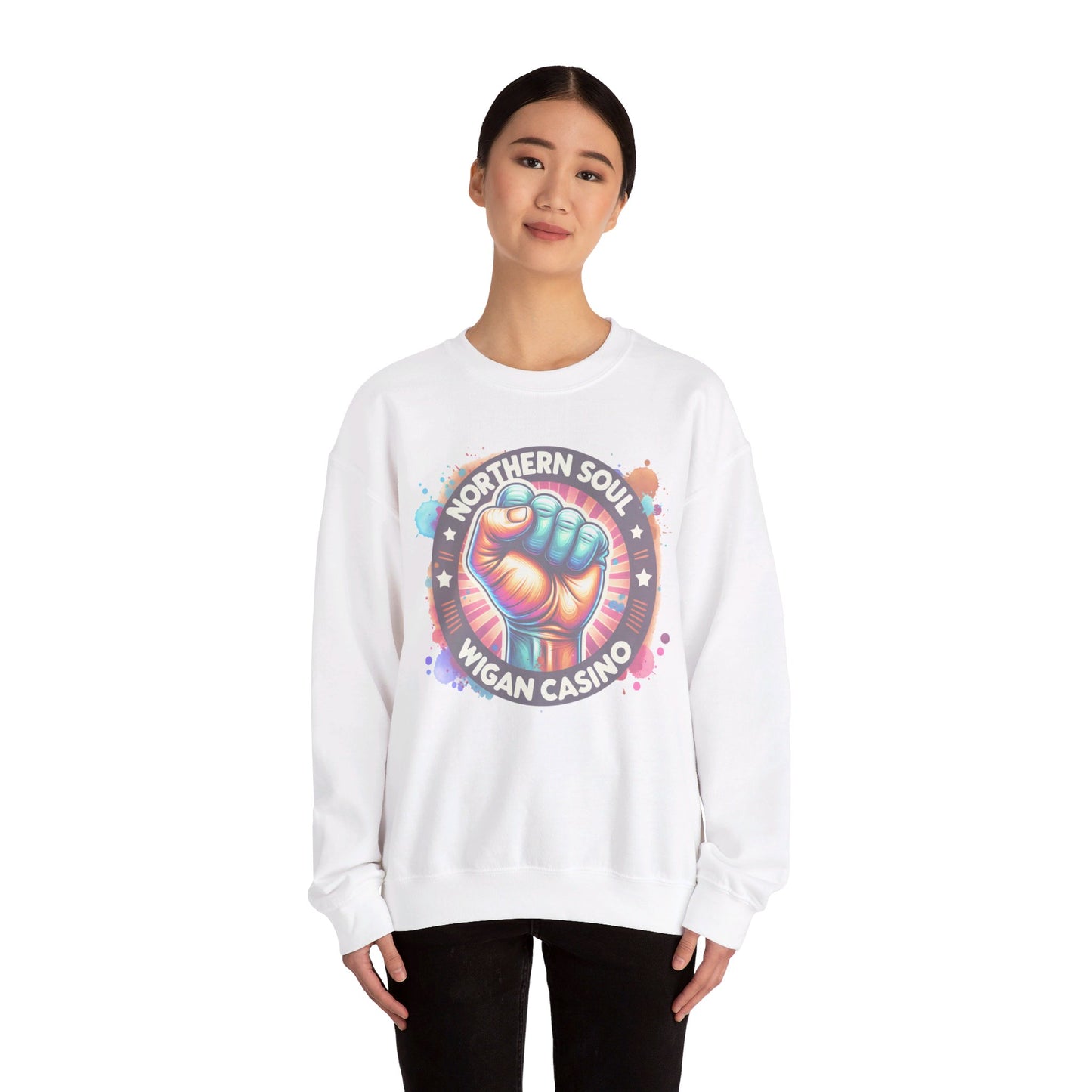 northern soul unisex heavy blend™ crewneck sweatshirt