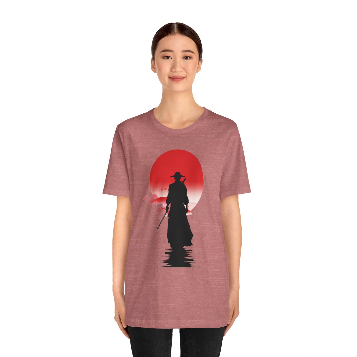 sammurai warrior logo t-shirt
