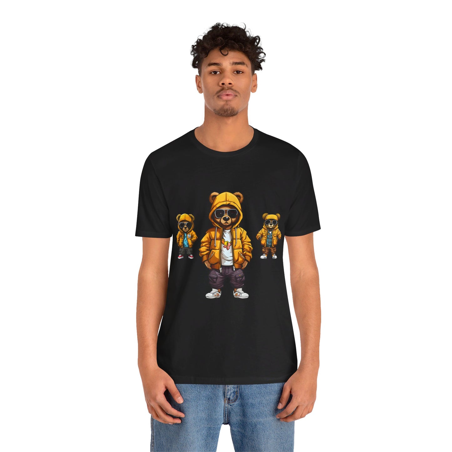 hip - hop teddy bear t-shirt