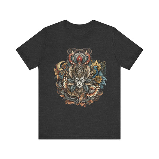 Lady Tattoo Design T-Shirt