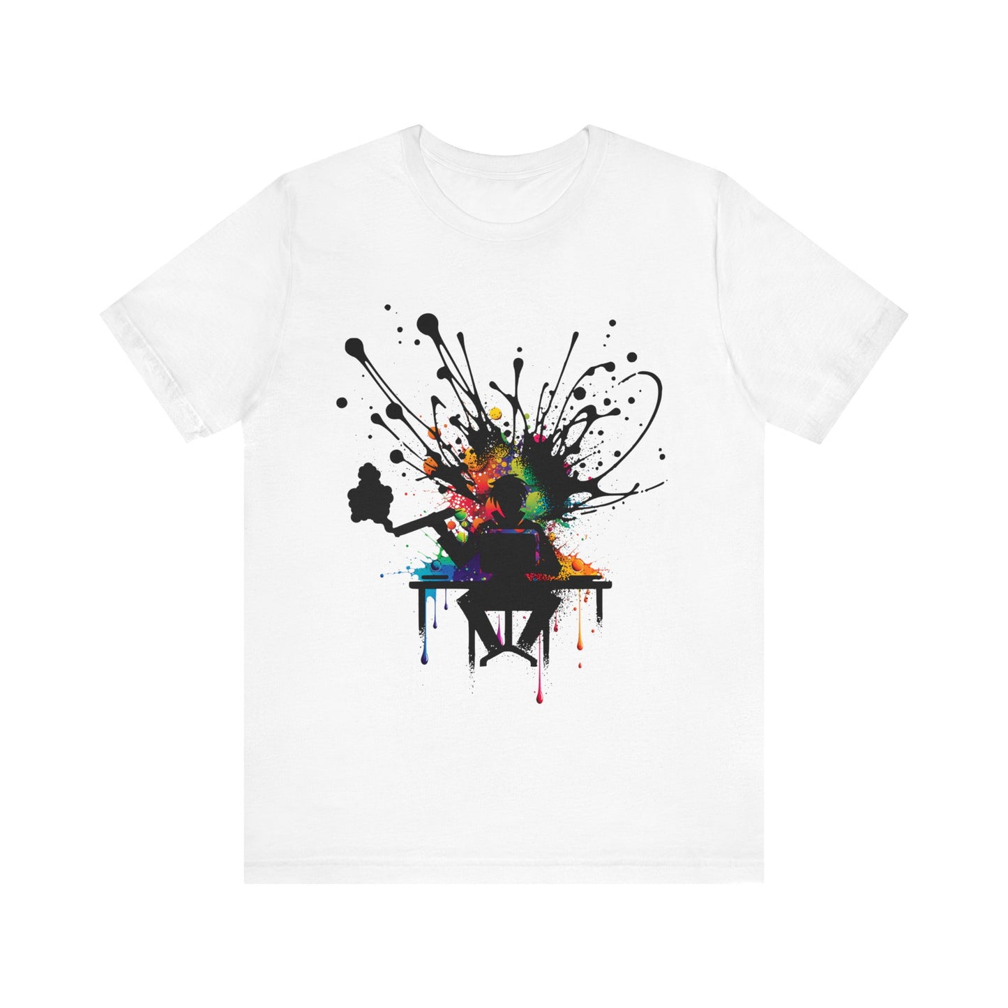 color splash unisex t-shirt