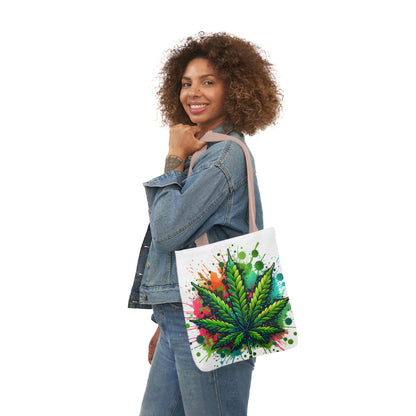 Marijuana Canvas Tote Bag