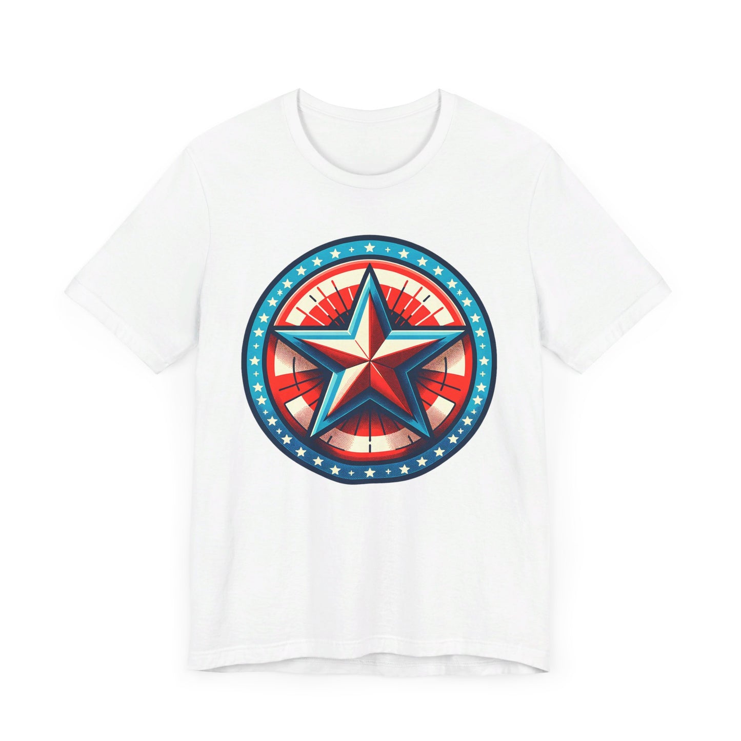 captain america unisex jersey short sleeve tee