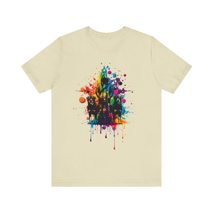 Colorful Paint Splatter T-Shirt