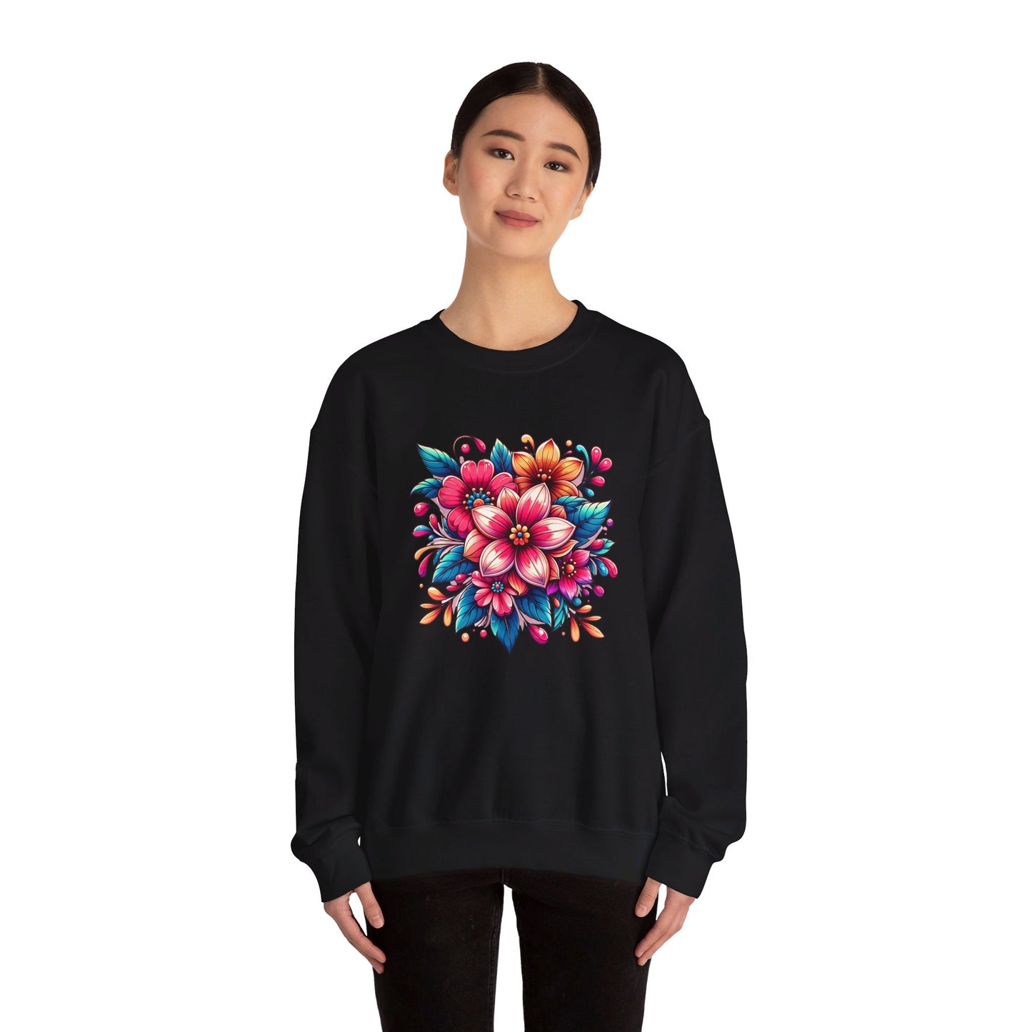 flourish heavy blend™ crewneck sweatshirt