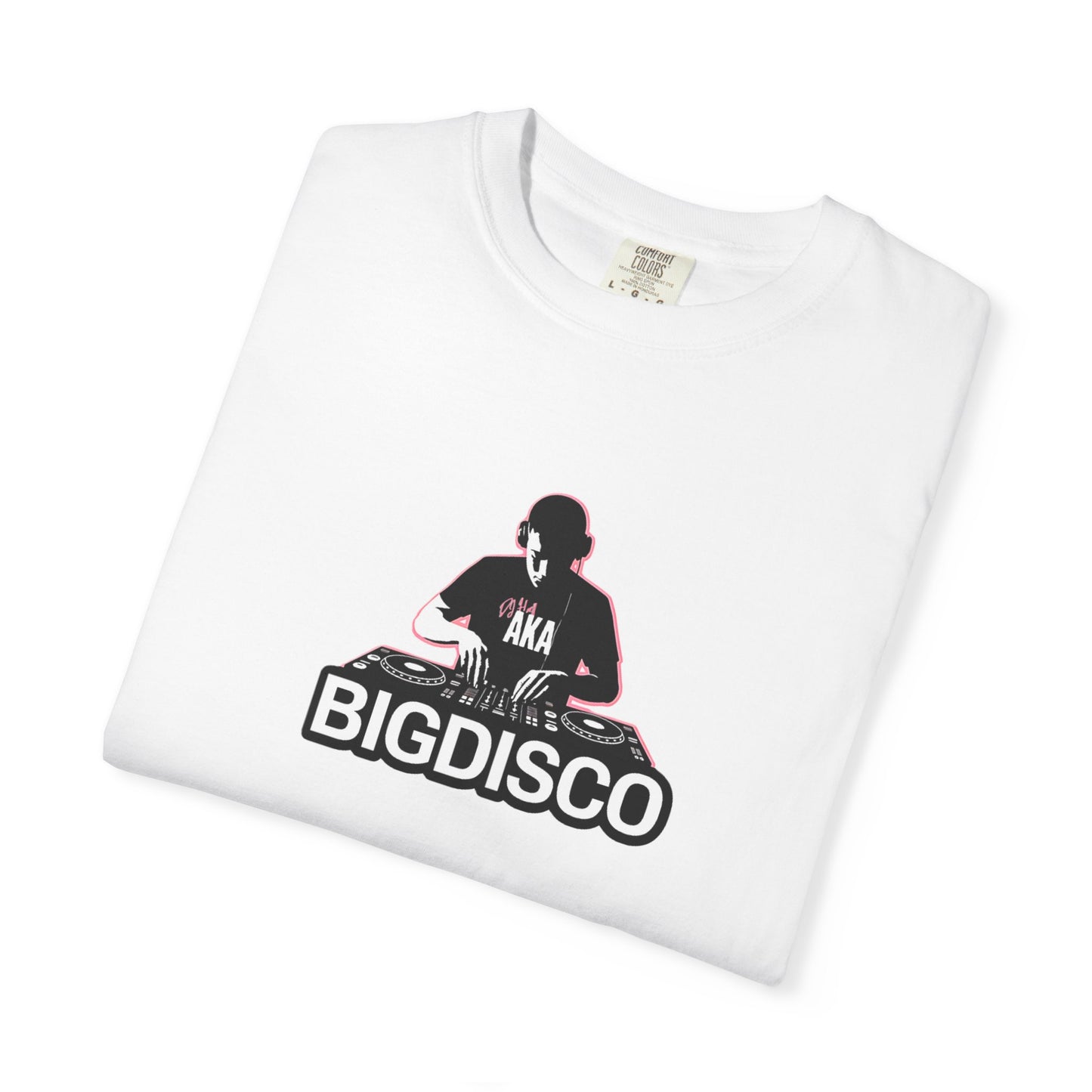 cool dj t-shirt for music lovers, unisex big disco tee, perfect gift for djs, music festivals, parties, casual wear
