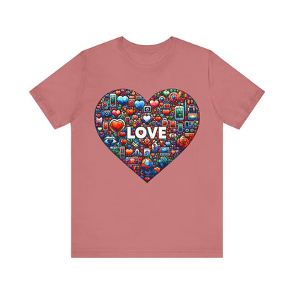 Love Heart Emoji T-Shirt