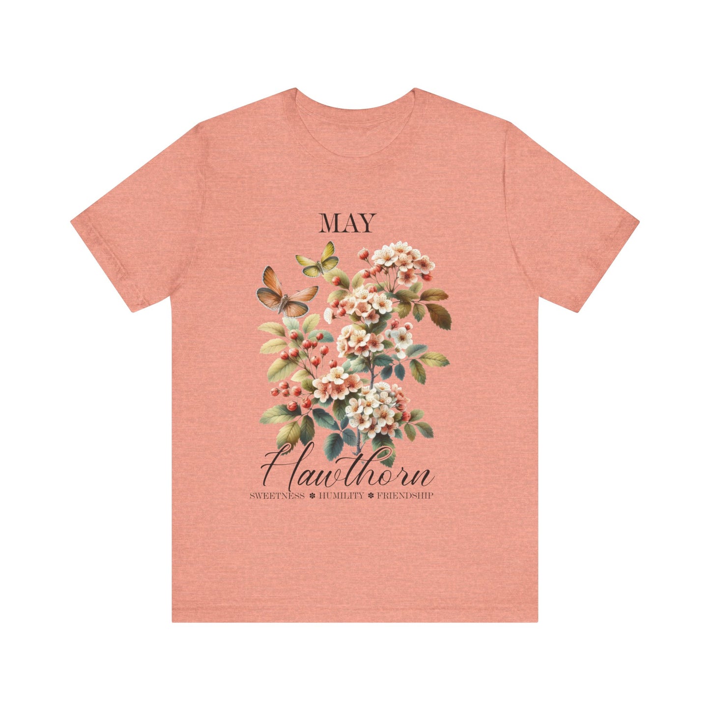 may hawthorn flowers t-shirt