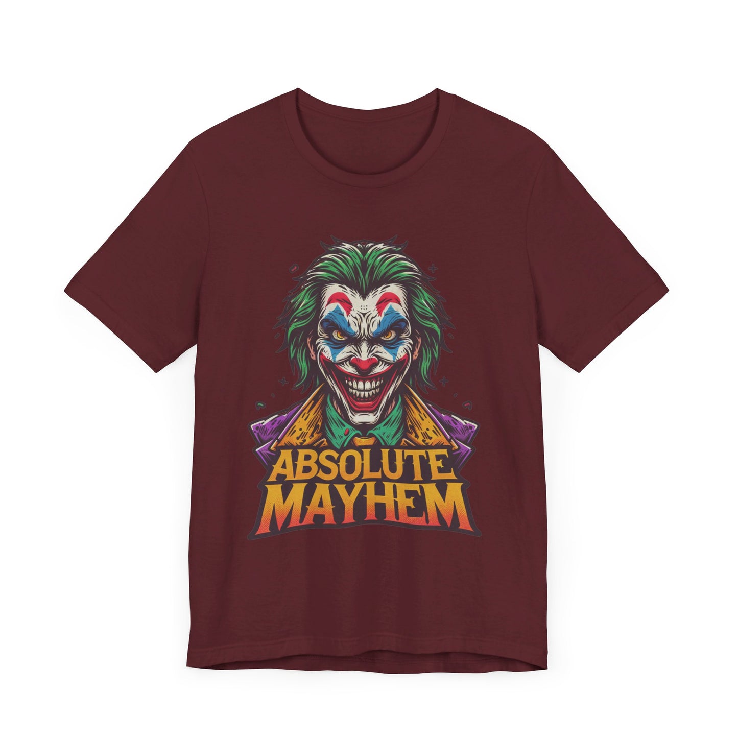 unisex absolute mayhem jersey short sleeve tee