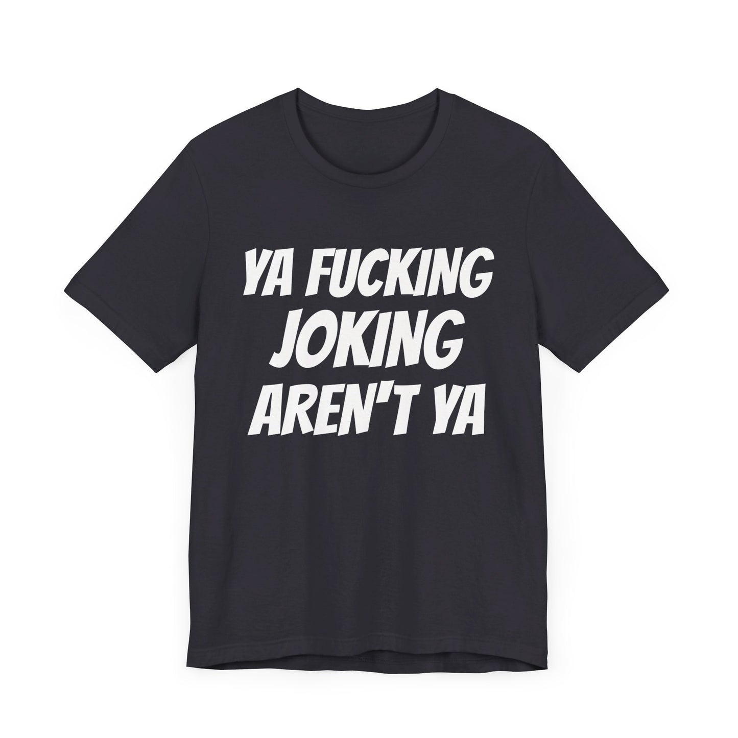 fucking jocking jersey short sleeve tee