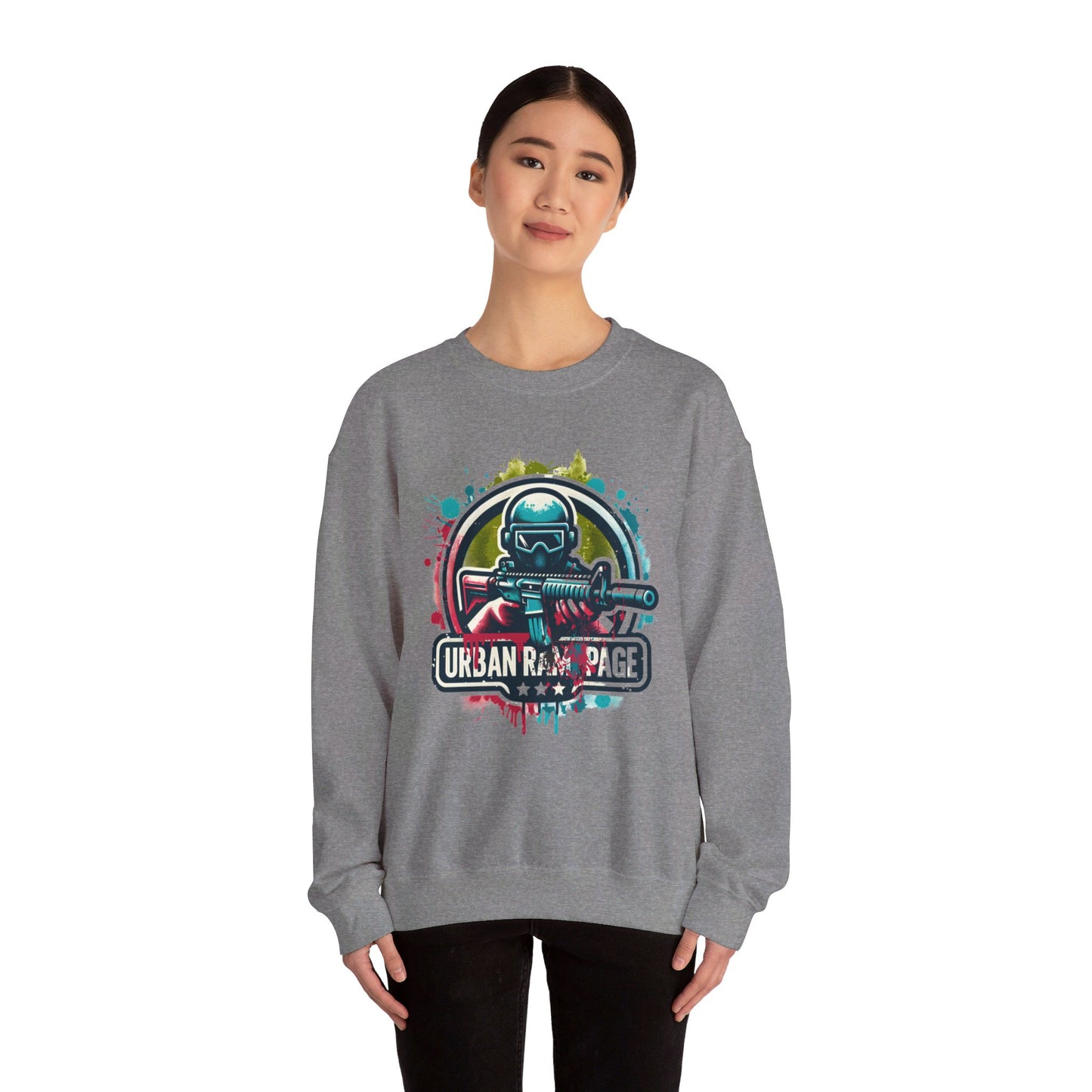 urban rampage heavy blend™ crewneck sweatshirt