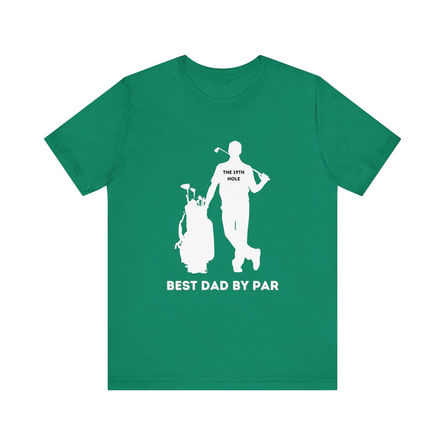 best dad by par jersey short sleeve unisex tee