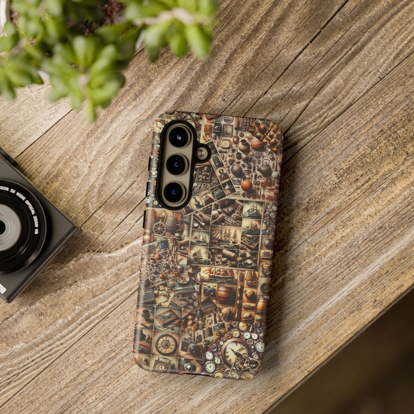 antique tough cases for iphone, samsung & google pixel