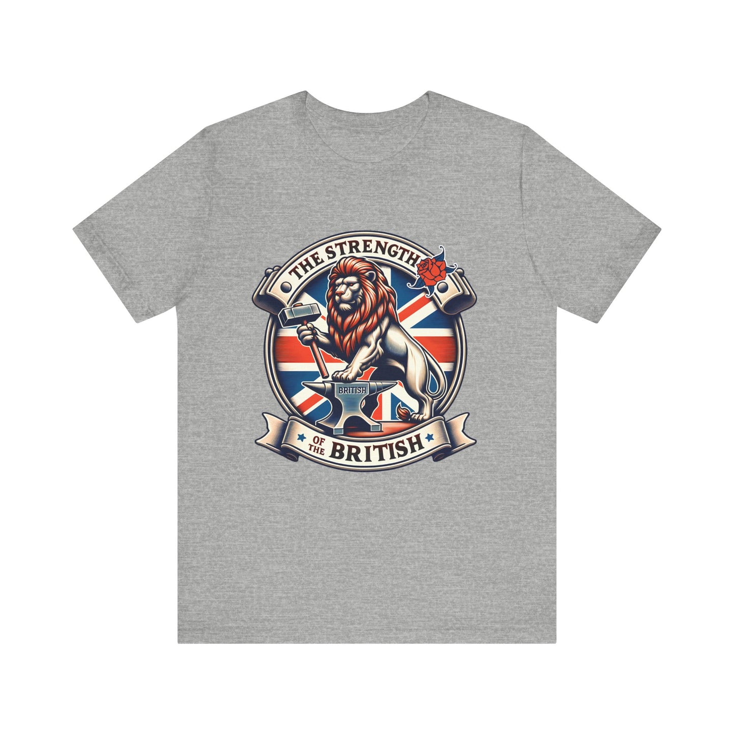 the strength of the british jersey short sleeve tee