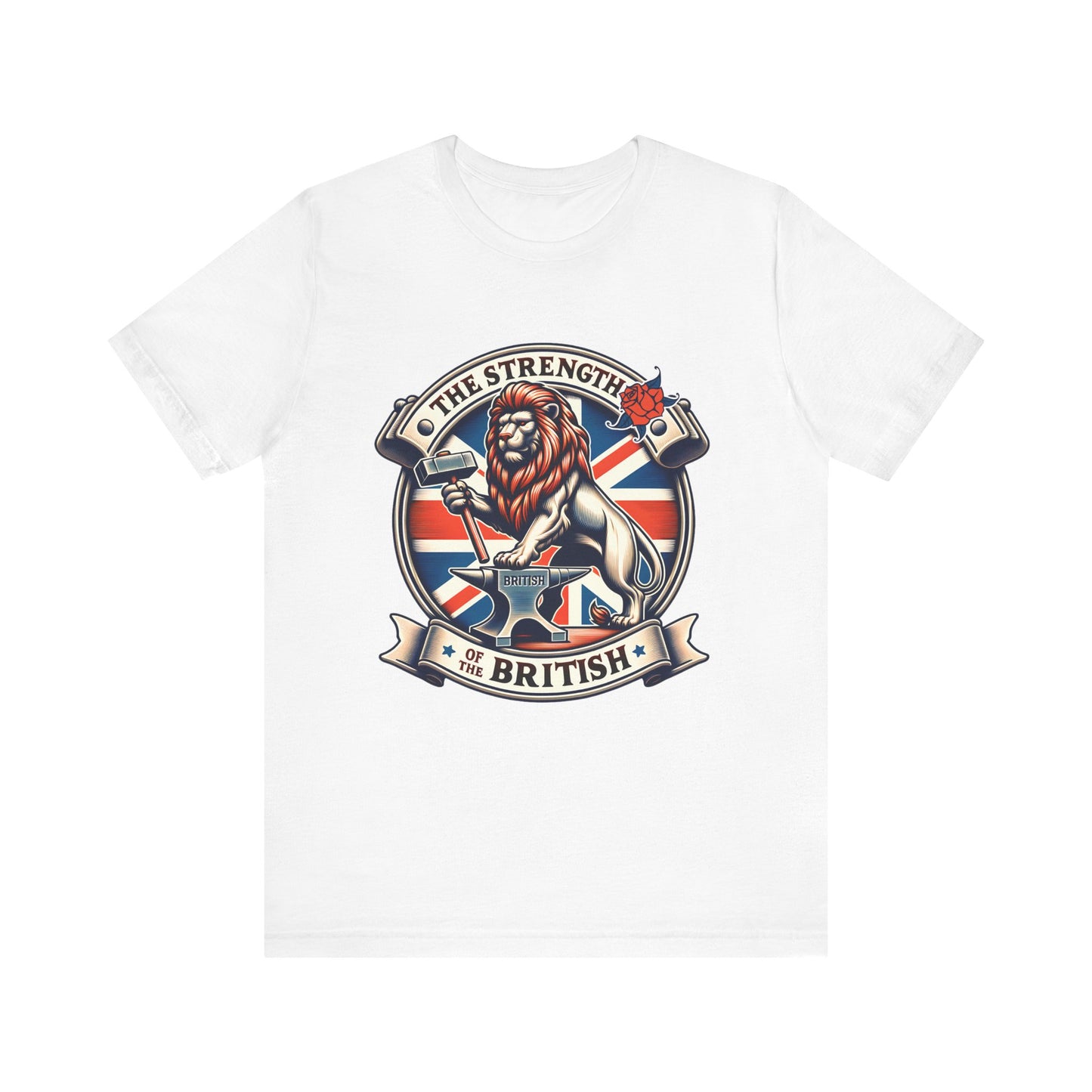 the strength of the british jersey short sleeve tee