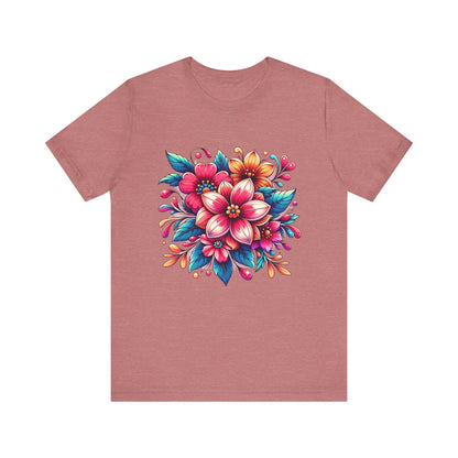 Flower Jersey Short Sleeve Tee