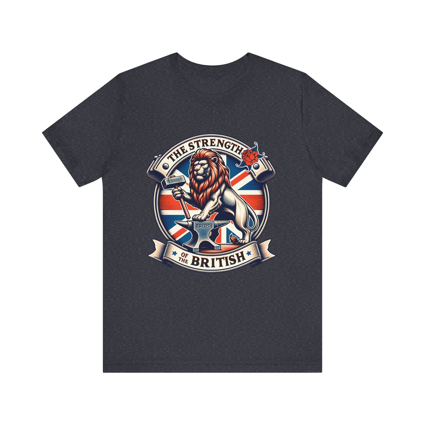 the strength of the british jersey short sleeve tee