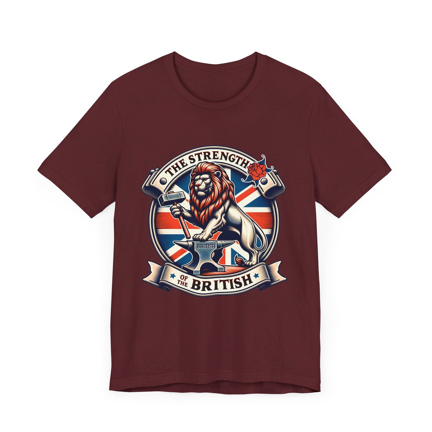 the strength of the british jersey short sleeve tee