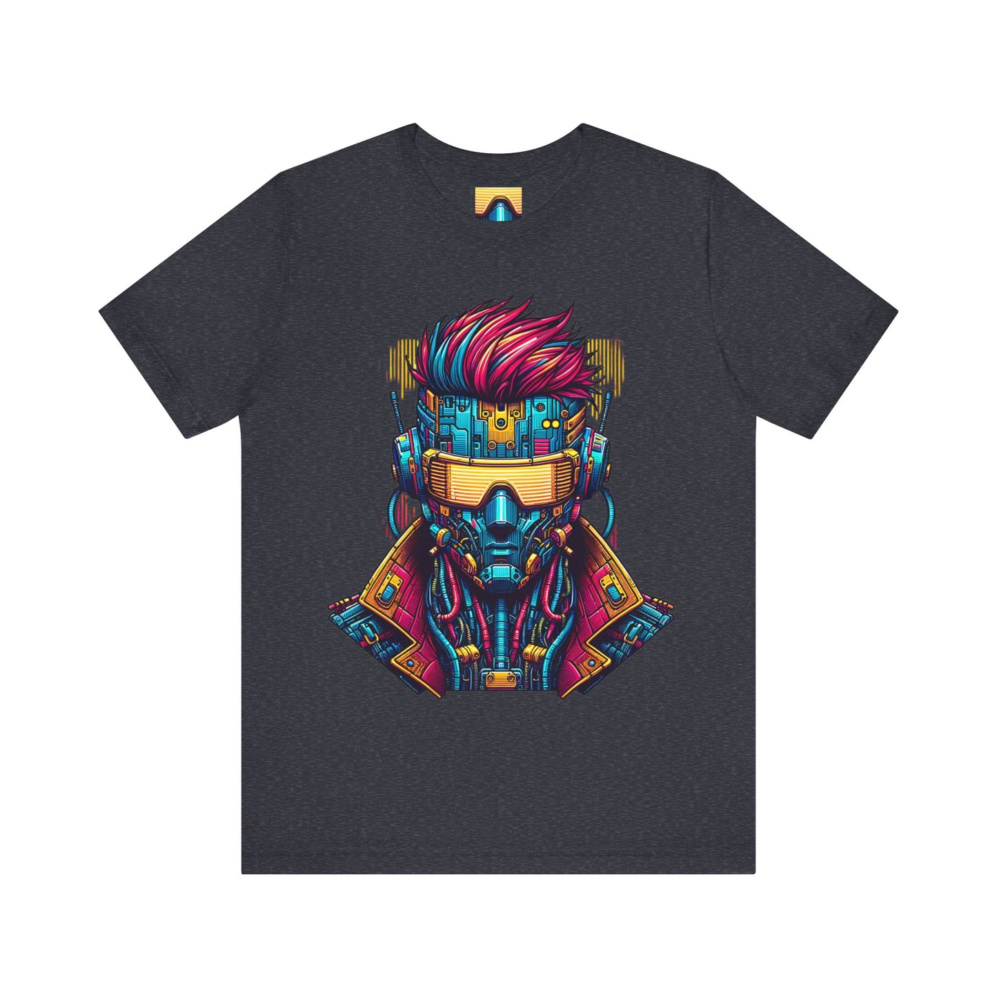 robotic printed t-shirt