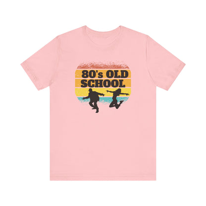 80's Old School Jersey Short Sleeve Unisex Tee