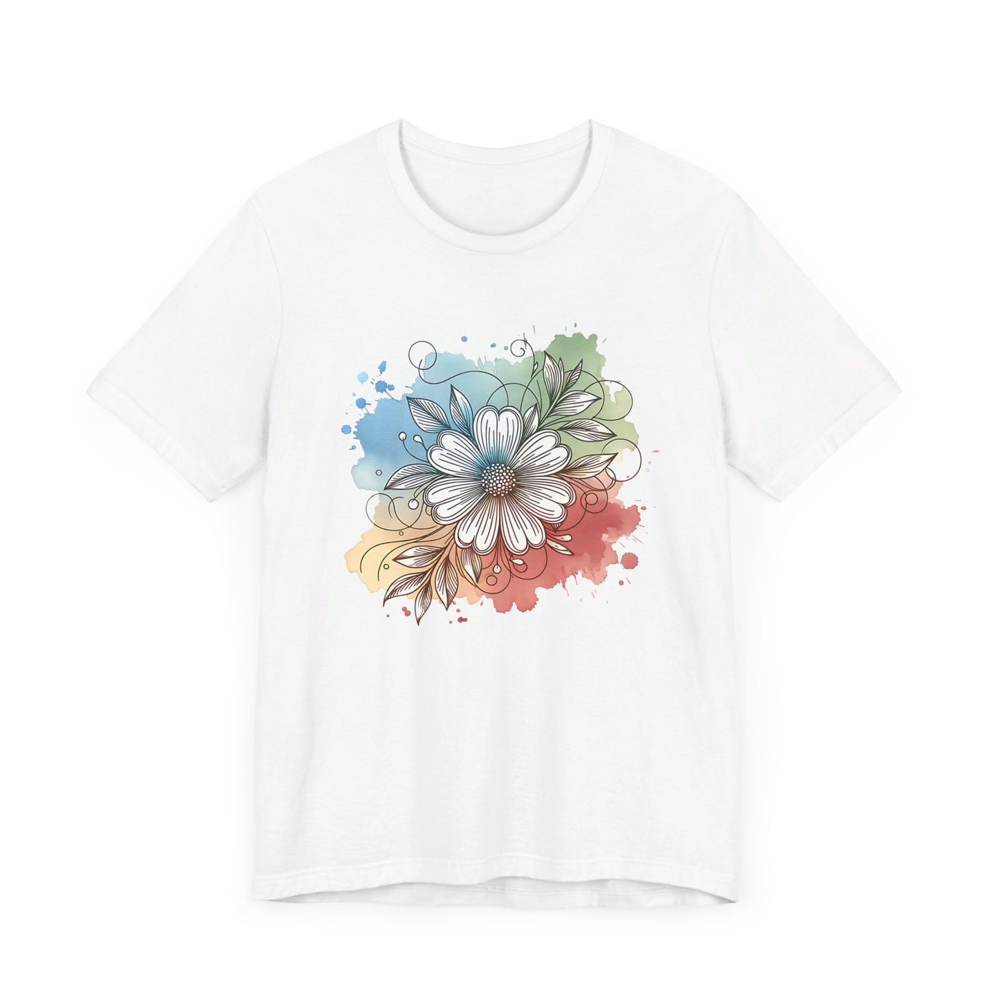 marguerites jersey short sleeve tee