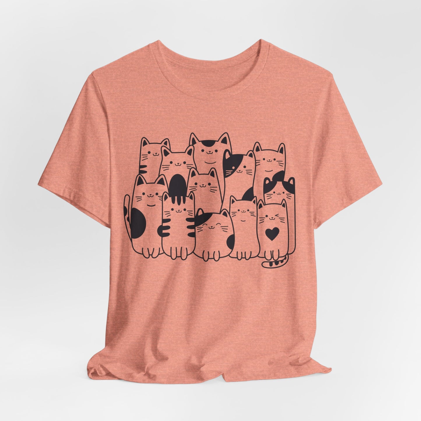 cat crew t-shirt