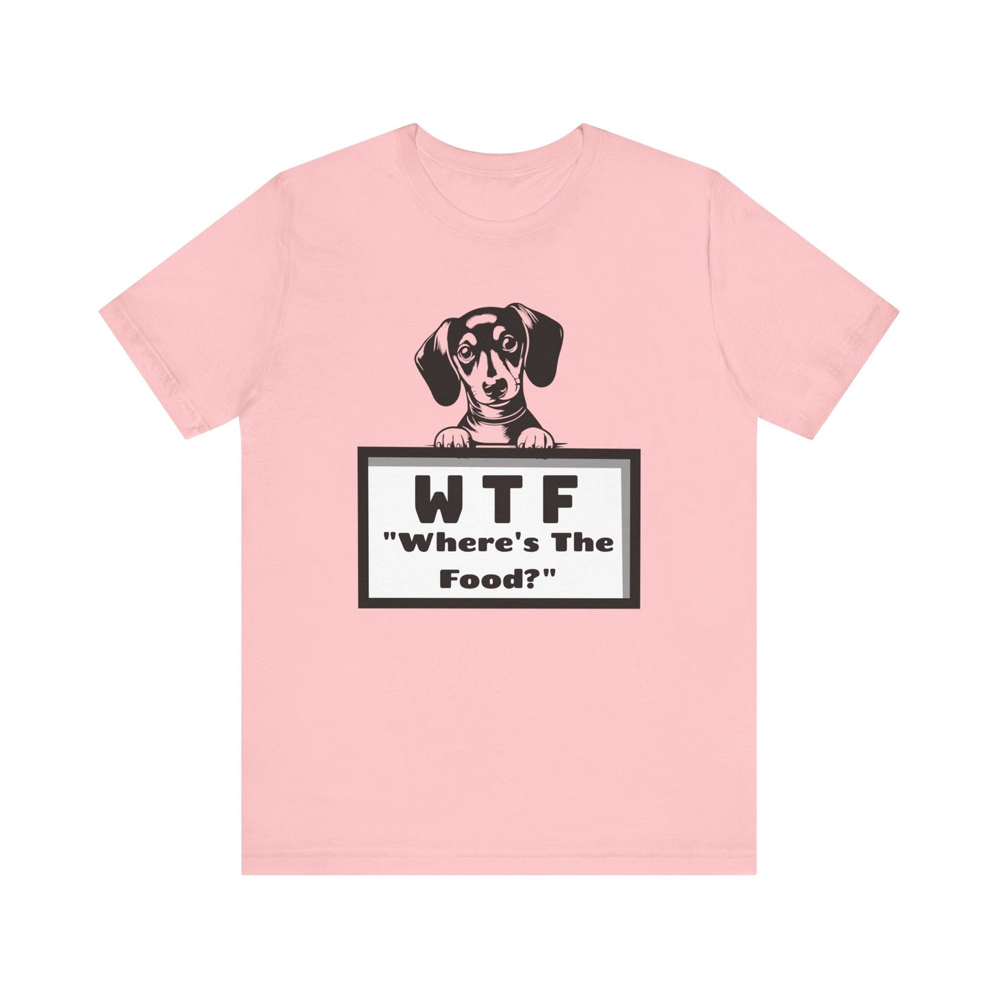 puppy where is the food short sleeve unisex tee