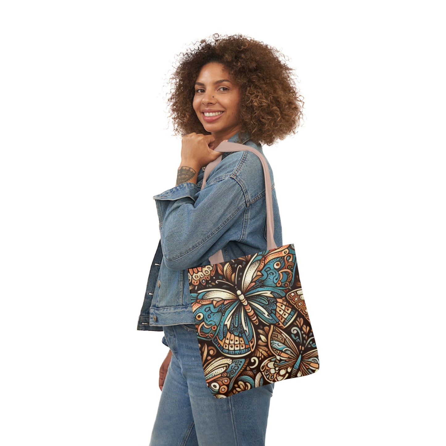 butterfly ii canvas tote bag