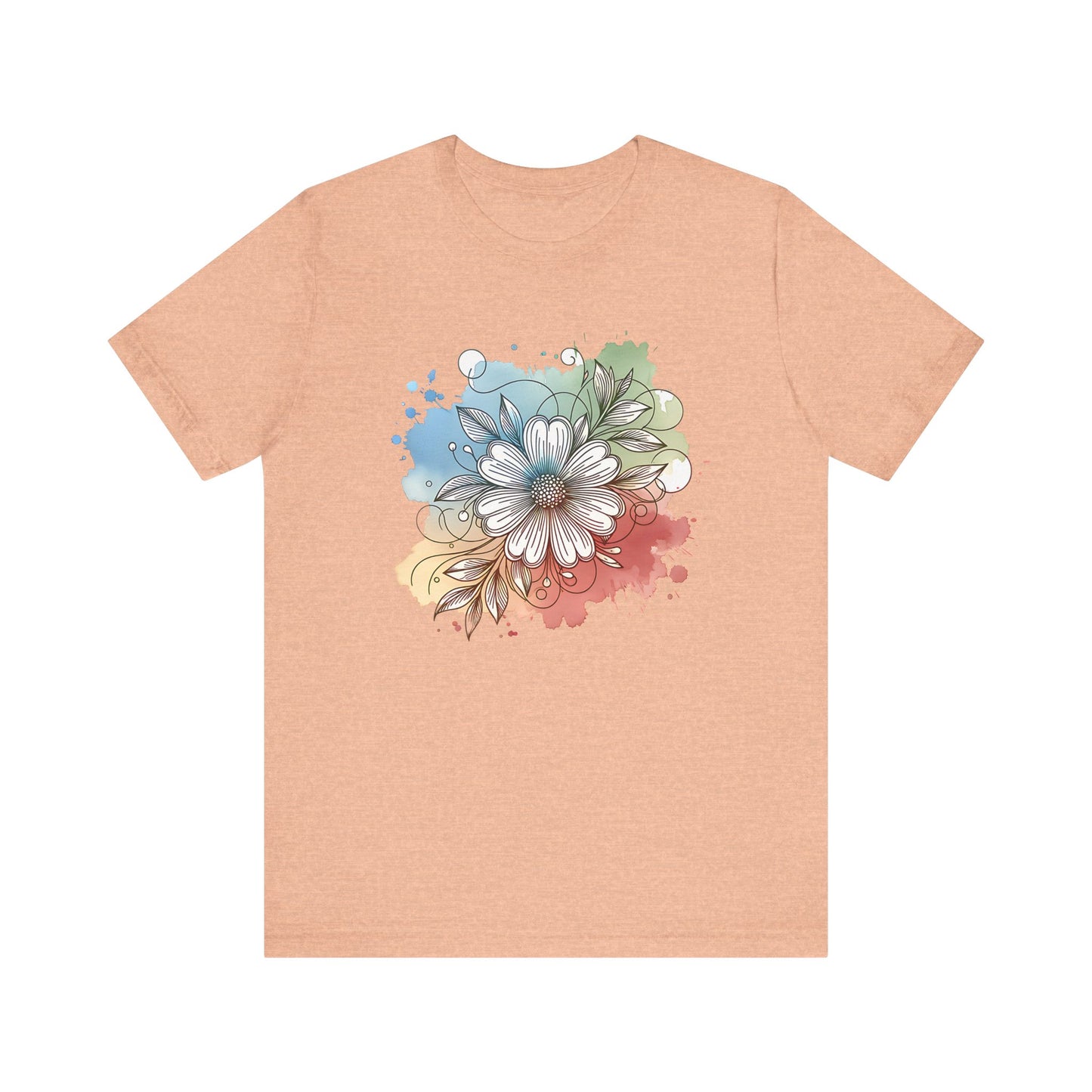 marguerites jersey short sleeve tee