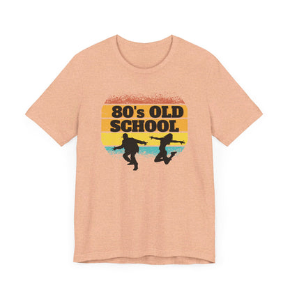 80's Old School Jersey Short Sleeve Unisex Tee