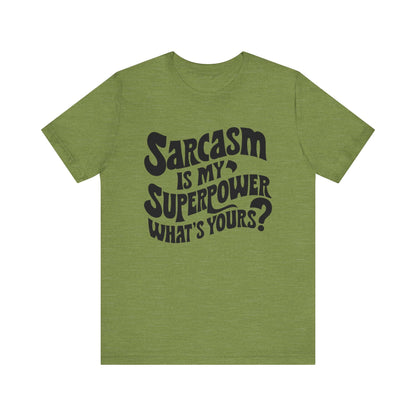 Unisex Sarcasm Regular T-Shirt