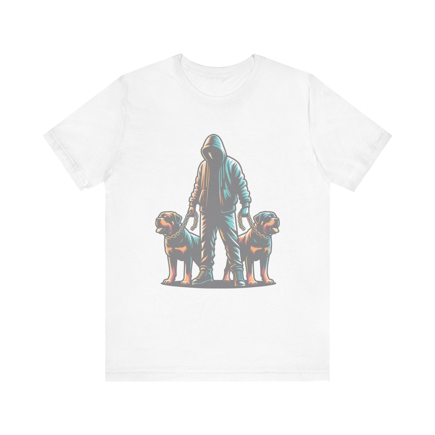 unleash the dogs short sleeve unisex tee