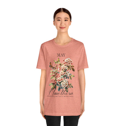 May Hawthorn Flowers T-Shirt