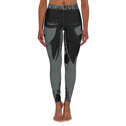 Grey Girl Women's Casual Spandex Leggings (AOP)