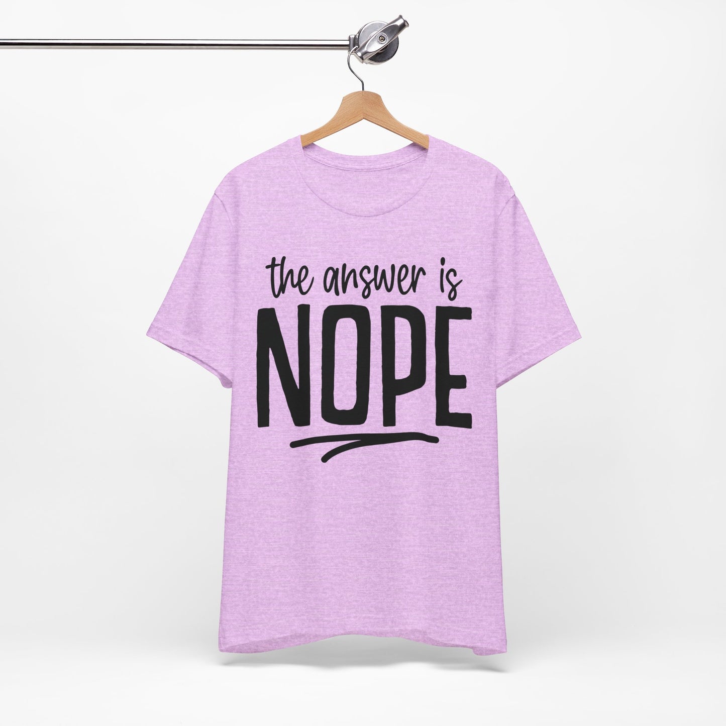 nope unisex t-shirt