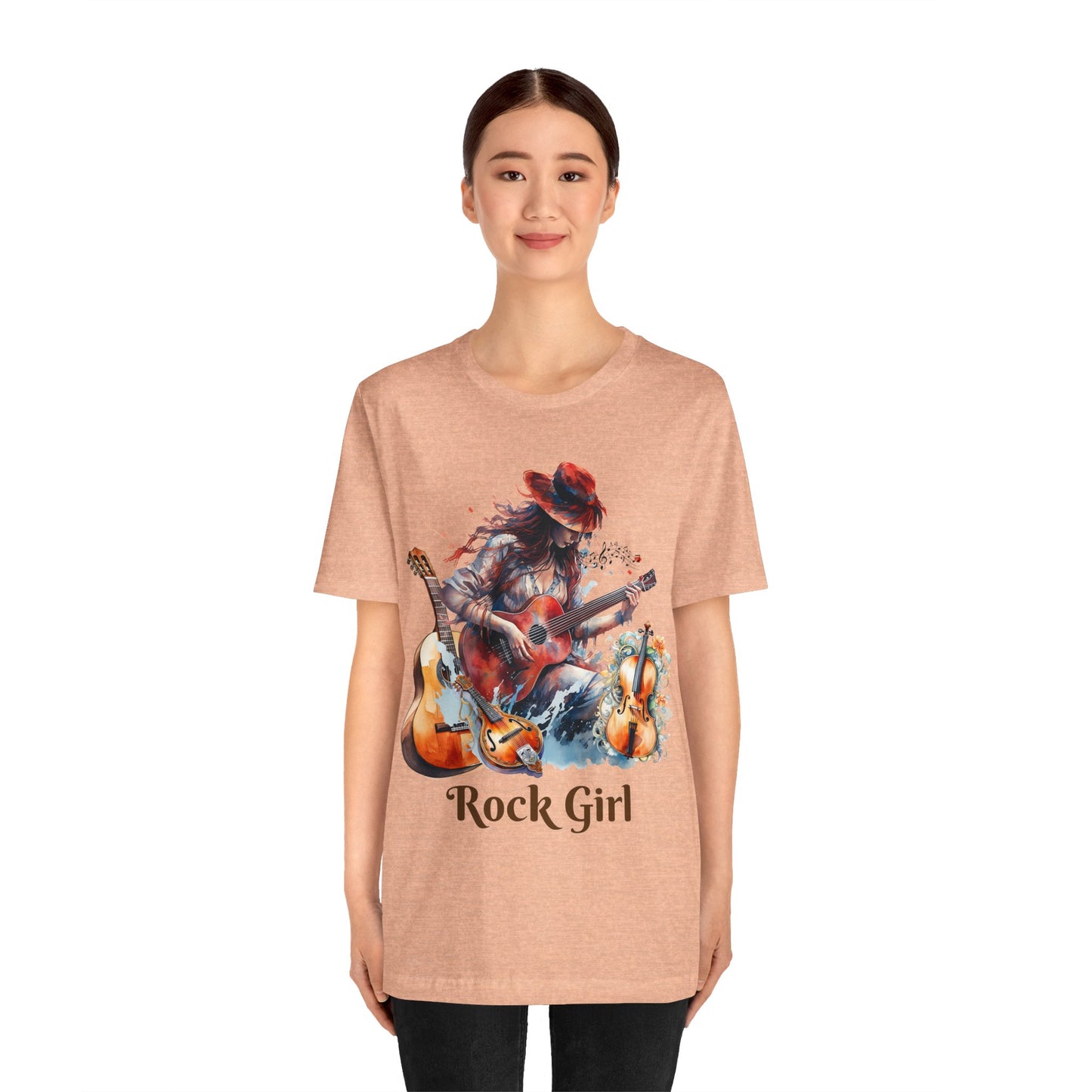 rock girl unisex t-shirt