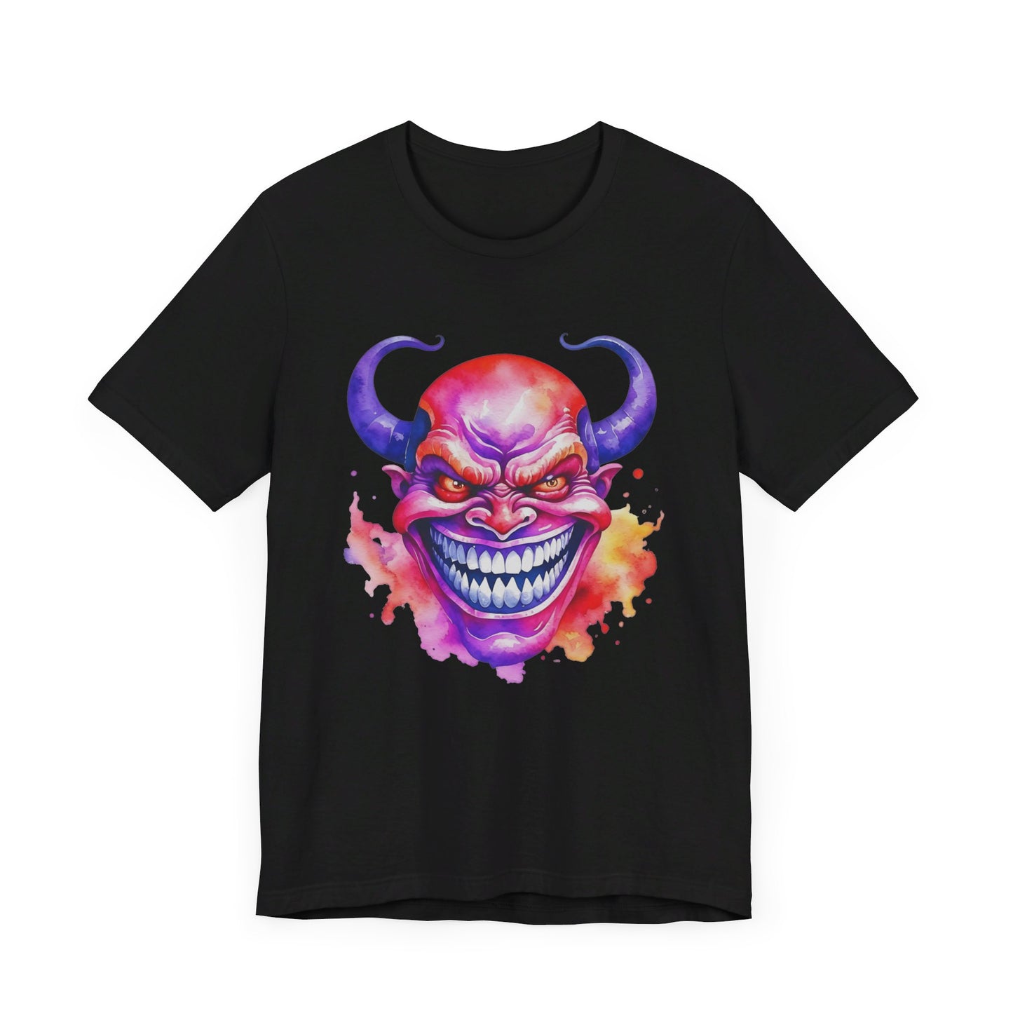 wicked smile jersey short sleeve unisex tee