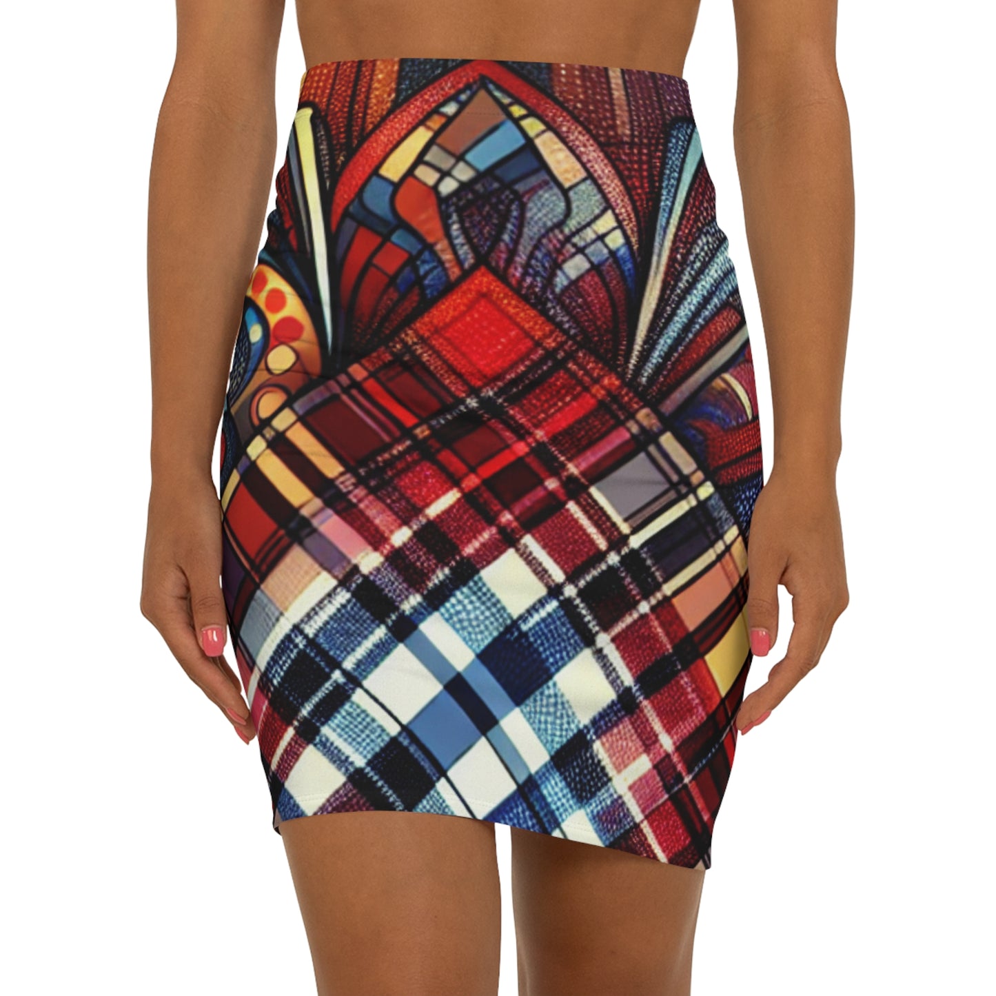 tartan mini skirts