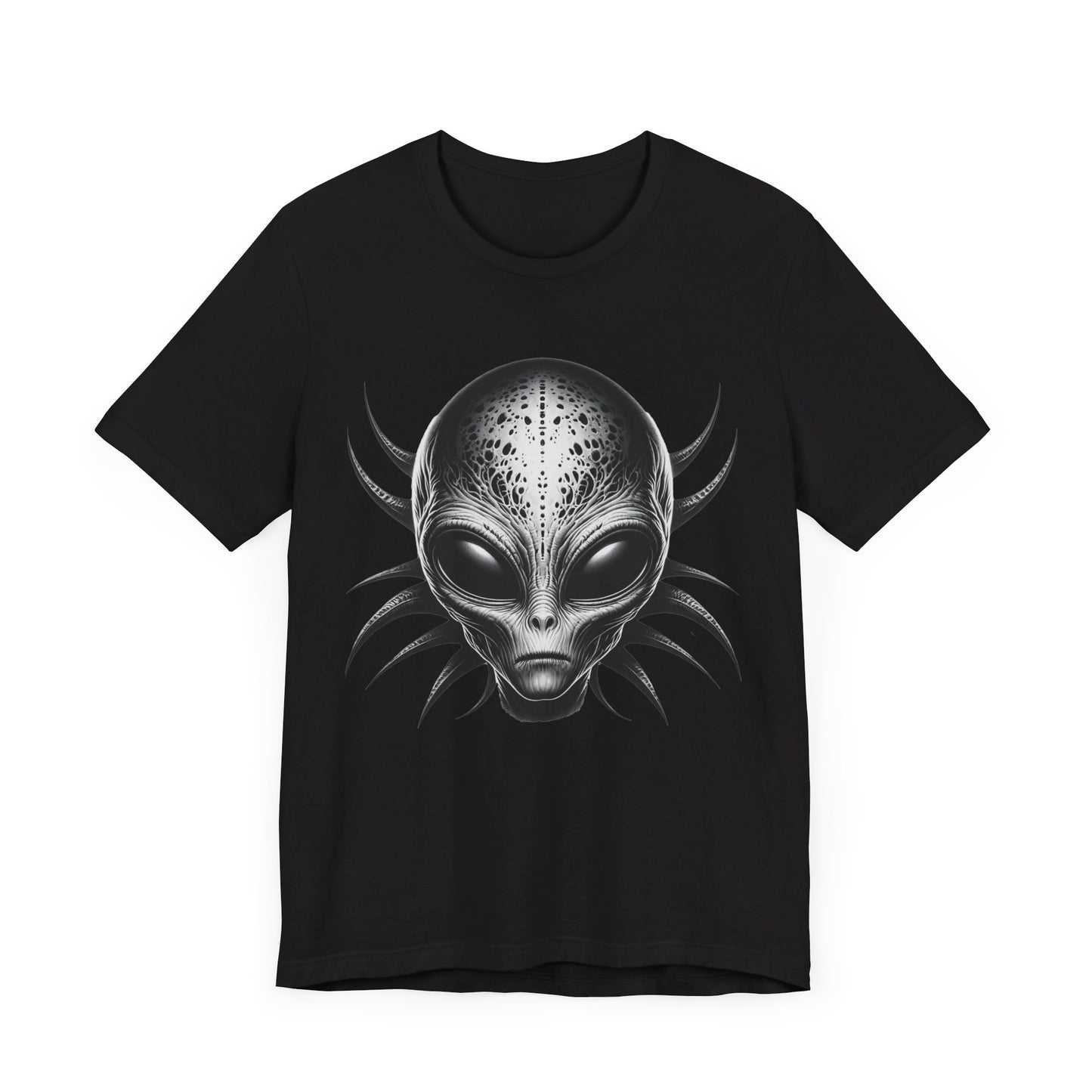 alien head jersey short sleeve unisex tee